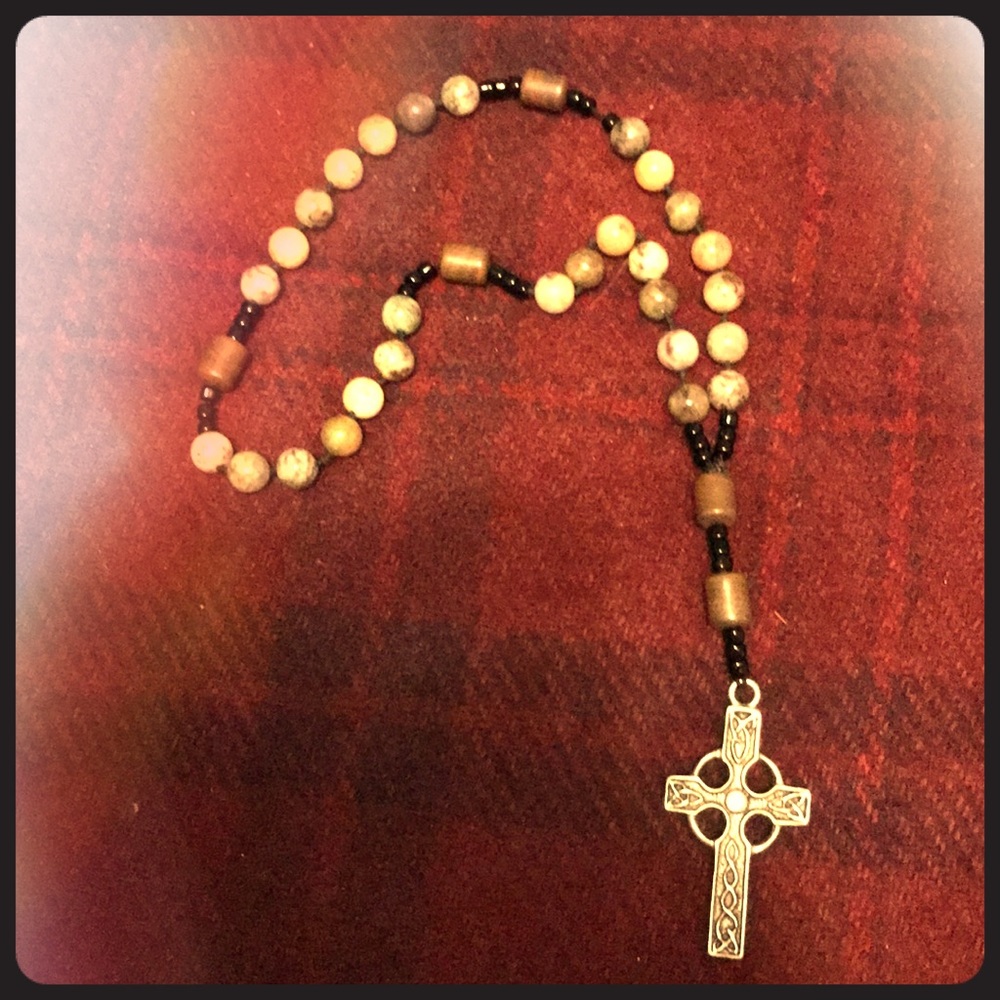 Hand beaded Rosary
